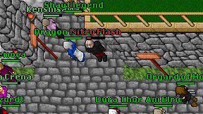 Nitro Flash on screen