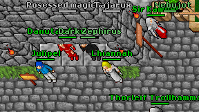 Dark Zephirus on screen