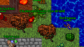Defepox on screen