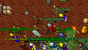 Frankiblade on screen