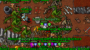 Solen Sniper on screen