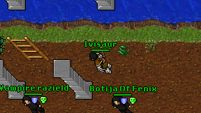 Ivisaur on screen