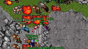 Blind Talo on screen