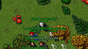 Dark-kenshi on screen