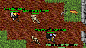 Arcumus Dart on screen