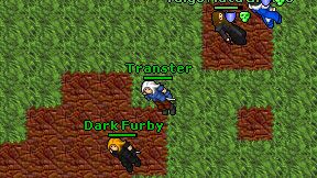 Transter on screen