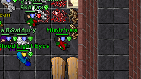 Mimic'raw on screen