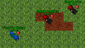 Dark vatito on screen