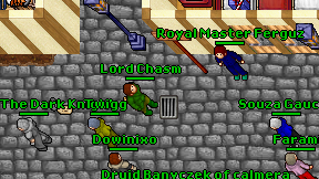 Lord Chasm on screen
