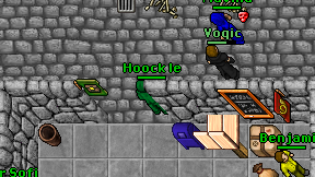 Hoock le on screen