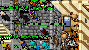 Kayboldum Tenimden on screen