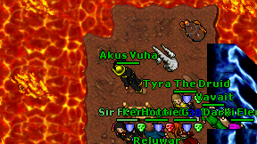 Akus Vuha on screen
