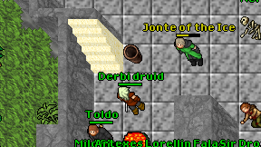 Derbi druid on screen