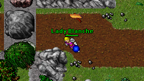 Lady Blanche on screen