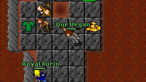 Que Hegan on screen