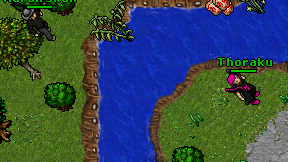 Thoraku on screen