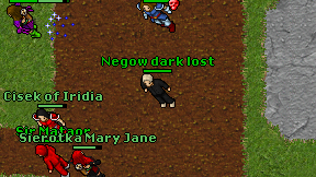 Negow dark lost on screen