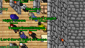 Tenshy Knight on screen