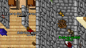 Lara de inferna on screen
