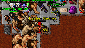 Lasher Godiva on screen