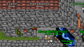 Dark Shano on screen
