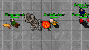 Asimilator on screen