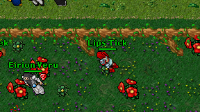 Lips Tick on screen