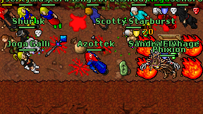Azottek on screen