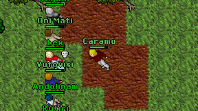Caramo on screen