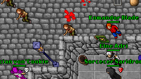 Komandor Blade on screen