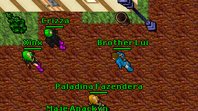 Brother Lui on screen