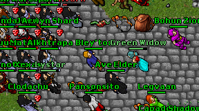 Green Widow on screen