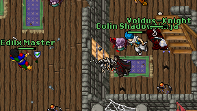 Colin Shadow Ninja on screen