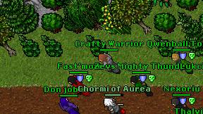 Crafty Warrior on screen