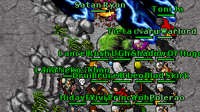 Satan Ryon on screen
