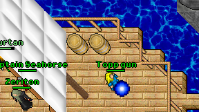 Topp gun on screen