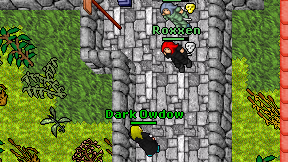 Dark Owdow on screen