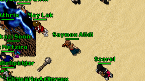 Saymox Alidi on screen