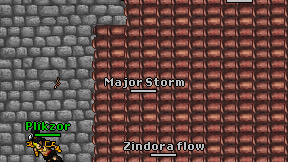 Major Storm on screen