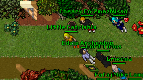 Little Catrishia on screen
