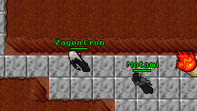 Zagon Cron on screen