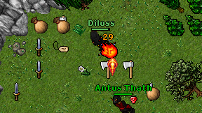 Diloss on screen