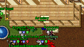 Aradny on screen