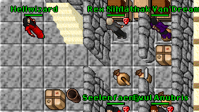 Hellwizard on screen