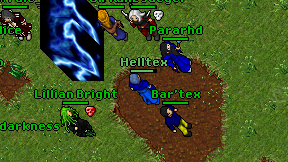 Helltex on screen