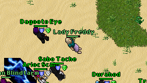 Lady Freddy on screen