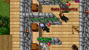 Combat Soldier on screen