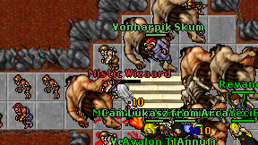 Mistic Wizaard on screen
