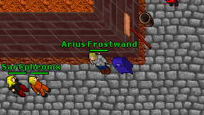 Arius Frostwand on screen