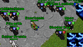 Exortonin on screen